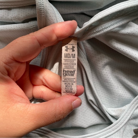 Under Armour Medium Light Blue Tank - Picture 5 of 6